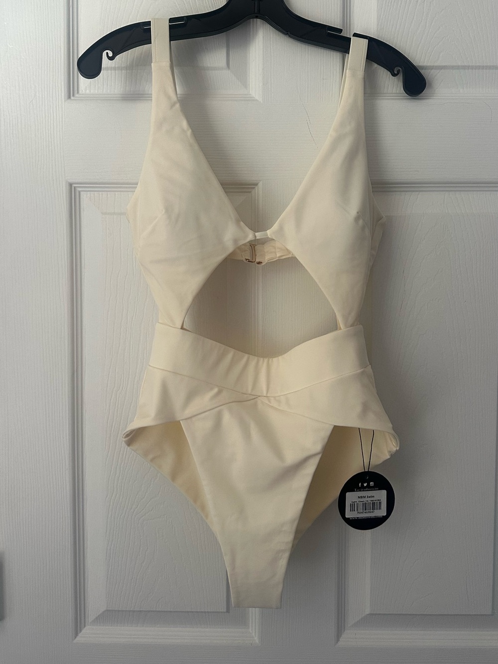 MBM Swim Aspire One-Piece Swimsuit Size Medium Beige